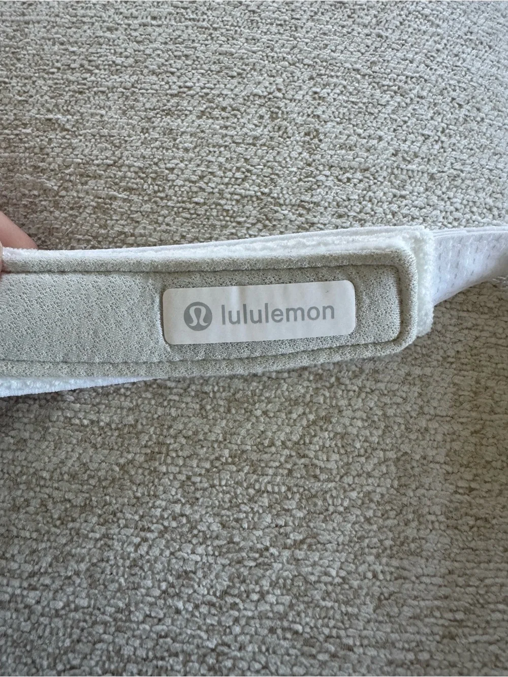 NWOT S/M Lululemon Removable Sweatband All-Sport Visor